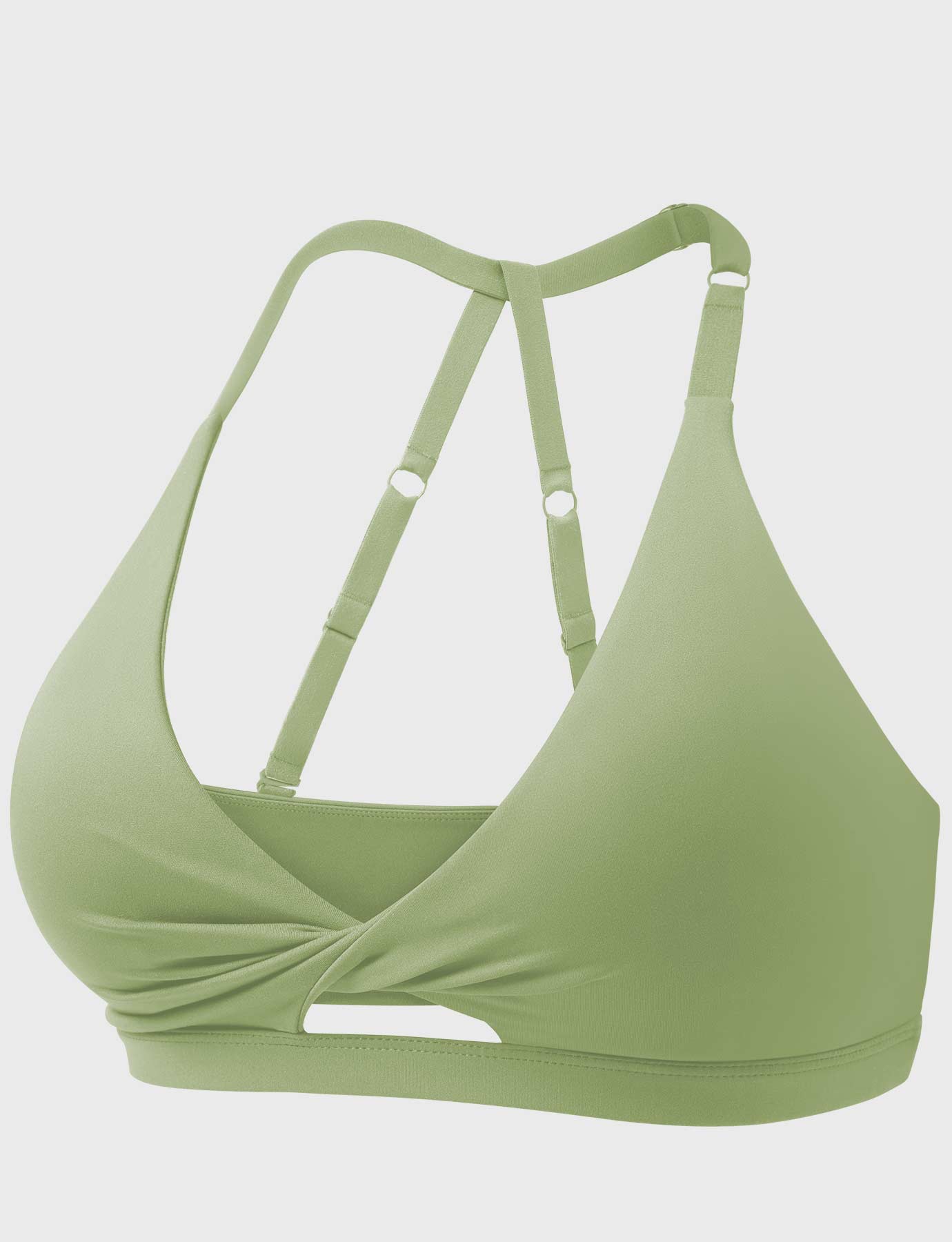 Tebeary Holo Twist Front Sports Bra