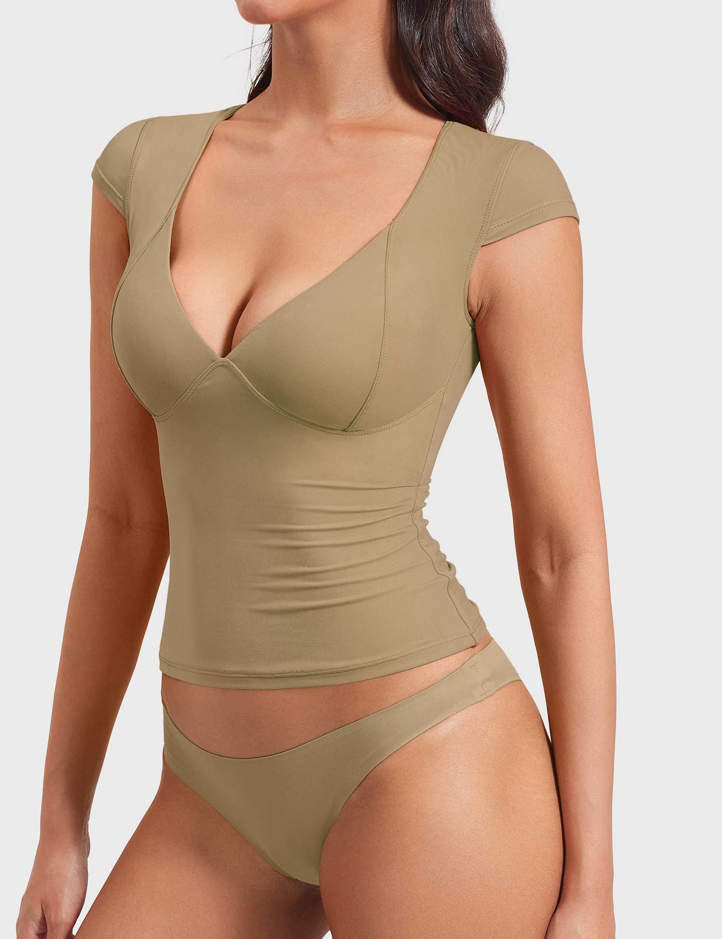 Tebeary V Neck Top