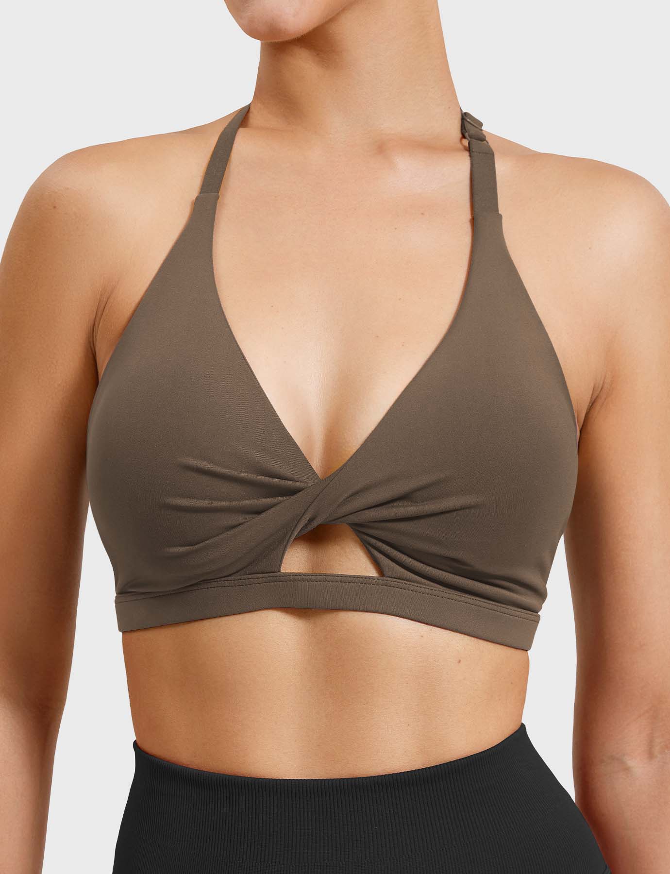 Tebeary Holo Twist Front Sports Bra