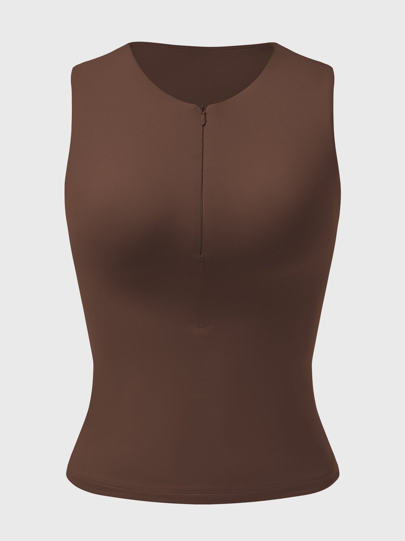 TEBEARY Mimo Half Zip Tank To