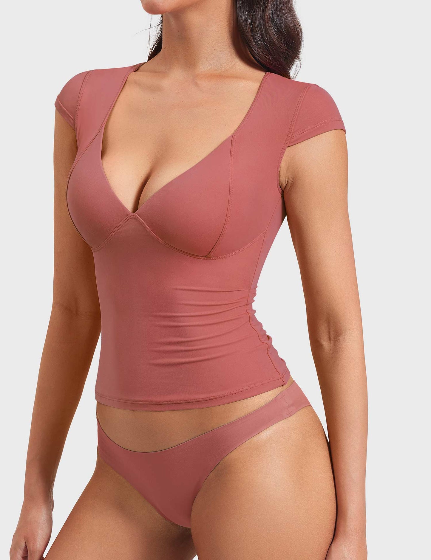 Tebeary V Neck Top