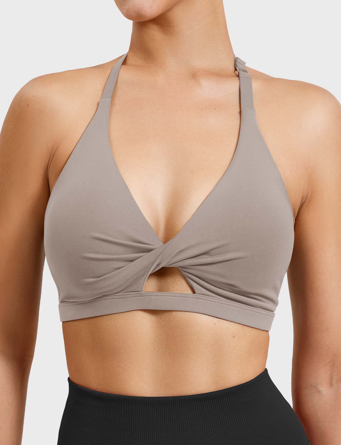 Tebeary Holo Twist Front Sports Bra