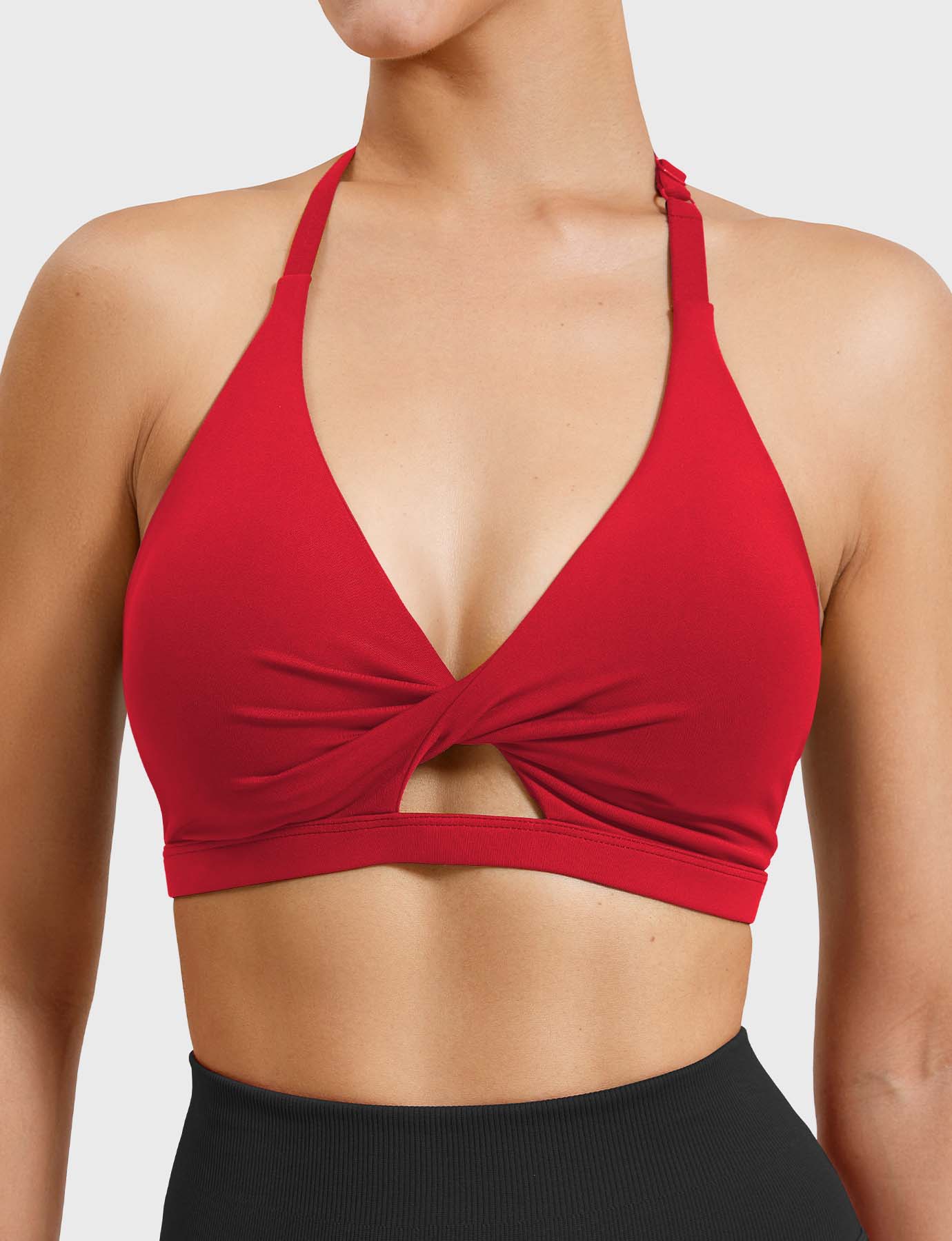 Tebeary Holo Twist Front Sports Bra