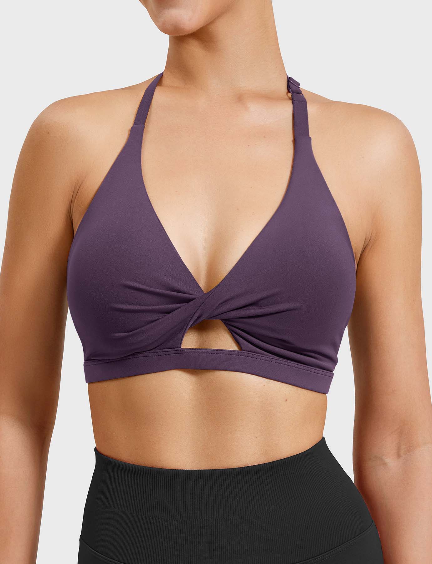Tebeary Holo Twist Front Sports Bra