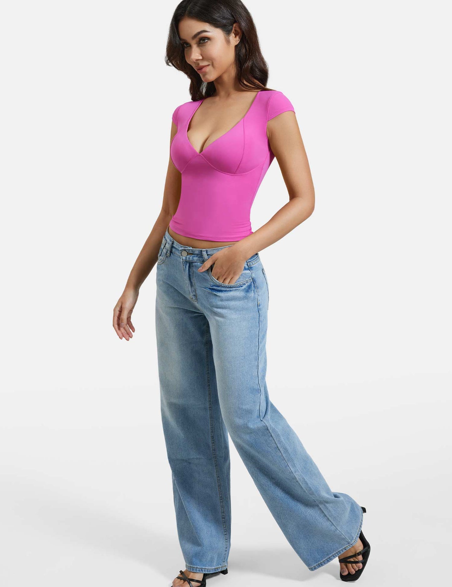 Tebeary V Neck Top