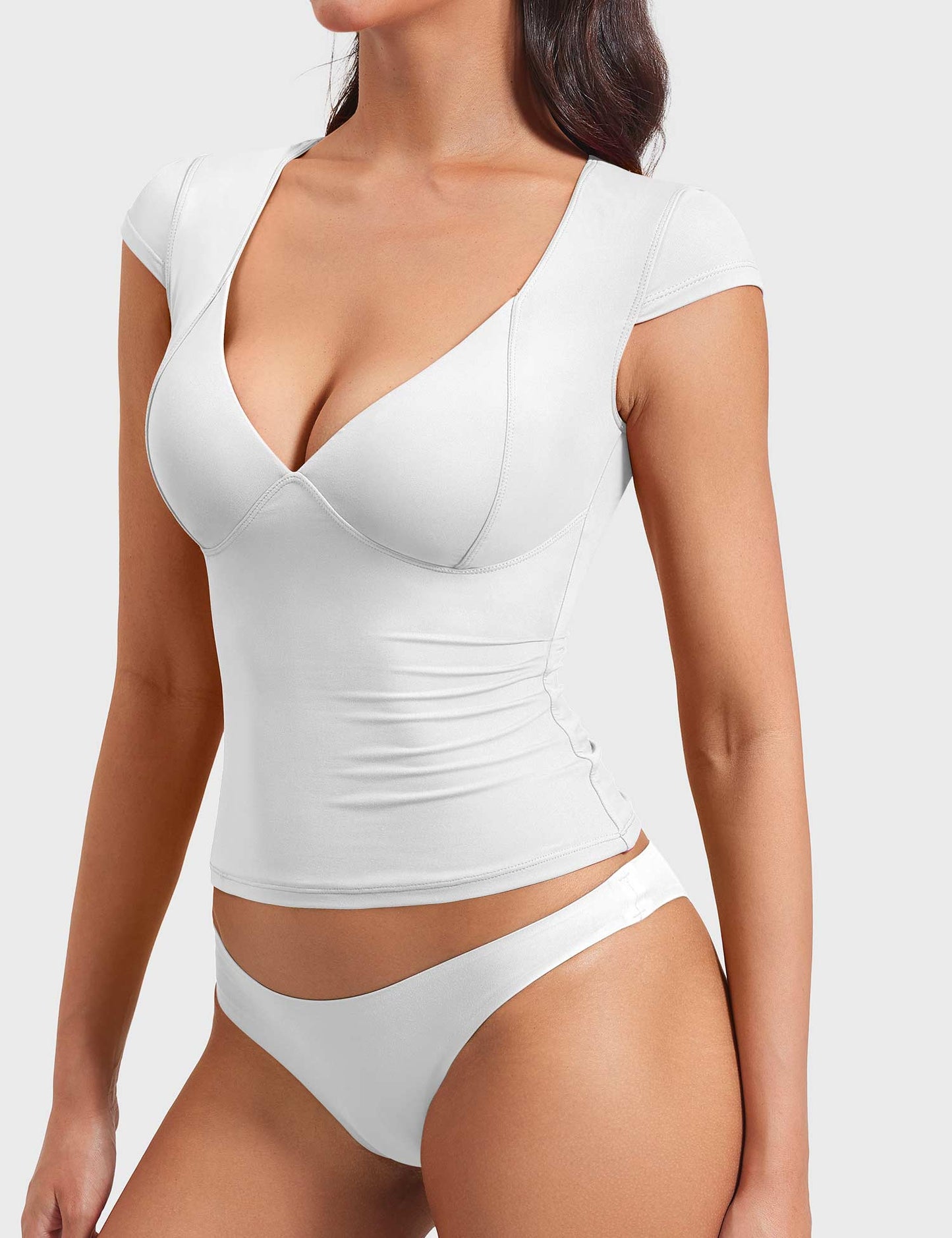 Tebeary V Neck Top