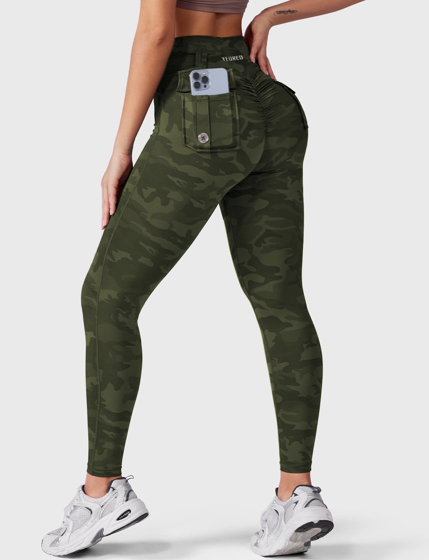 Tebeary Hola Charm Camouflage Leggings