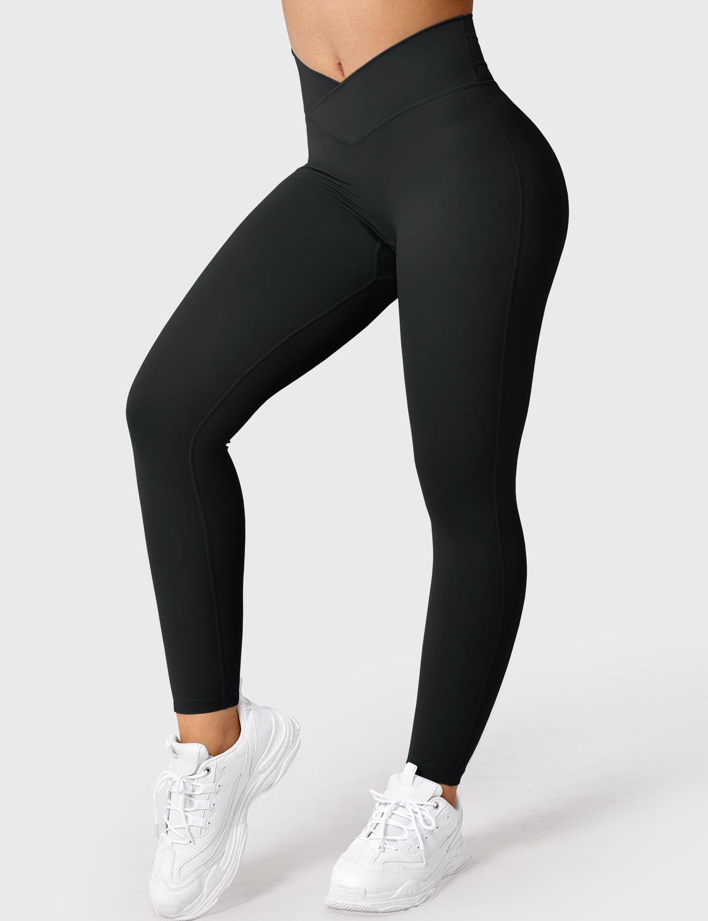 Tebeary V-waistband Workout Leggings