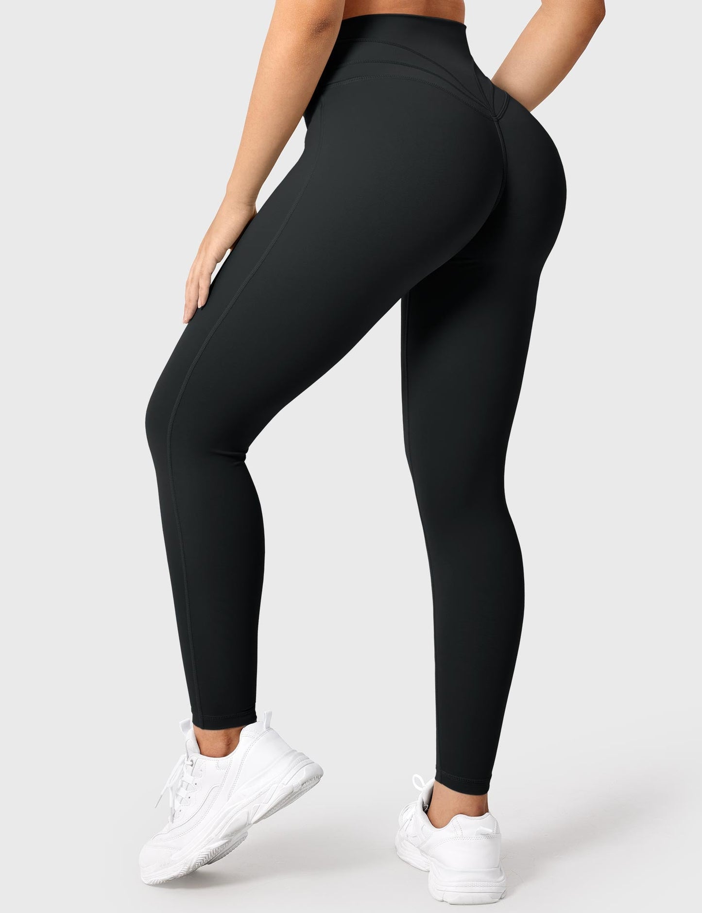 Tebeary V-waistband Workout Leggings