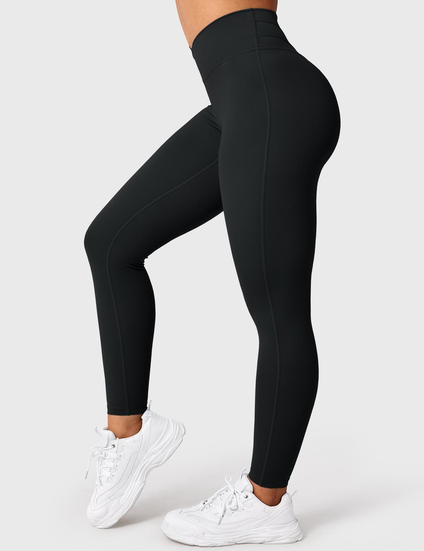 Tebeary V-waistband Workout Leggings
