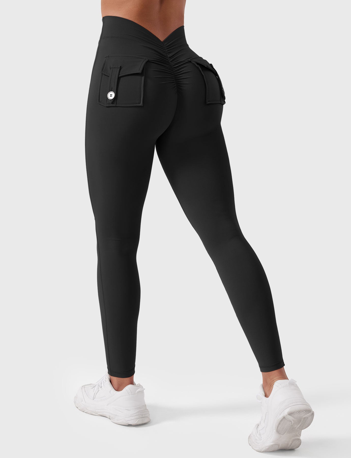 Tebeary V-Back Charm Leggings