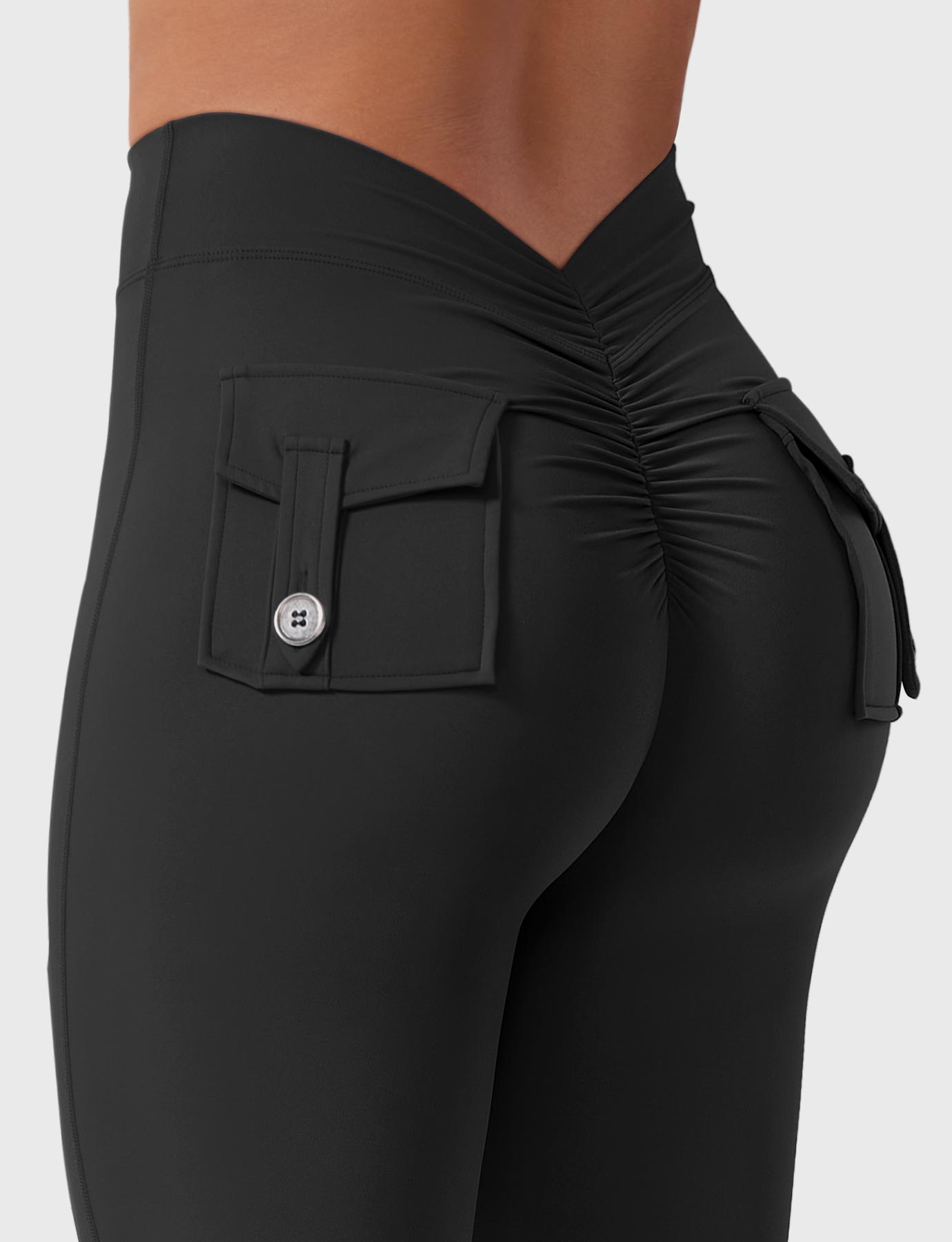 Tebeary V-Back Charm Leggings