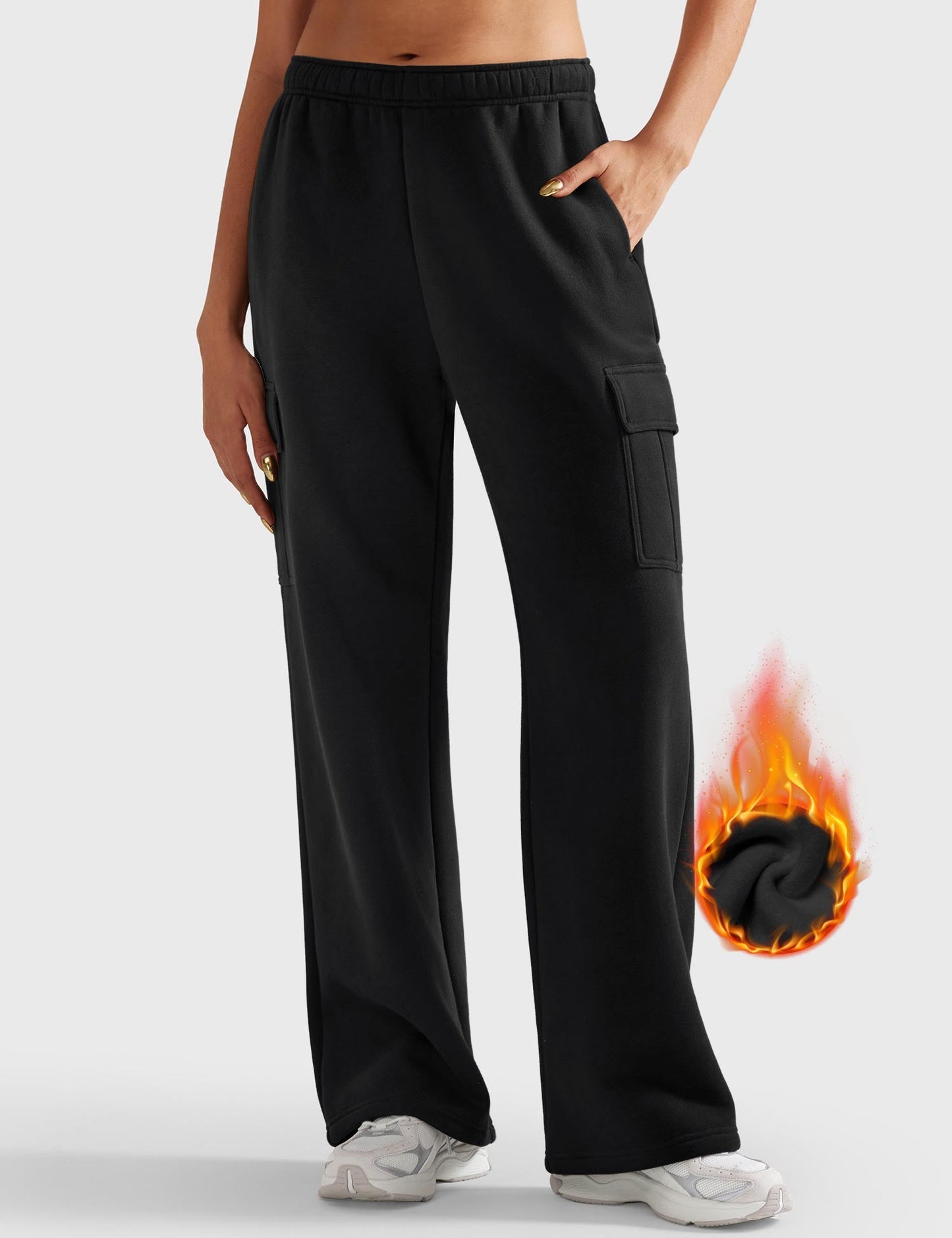 Tebeary Sesi Cargo Sweatpants