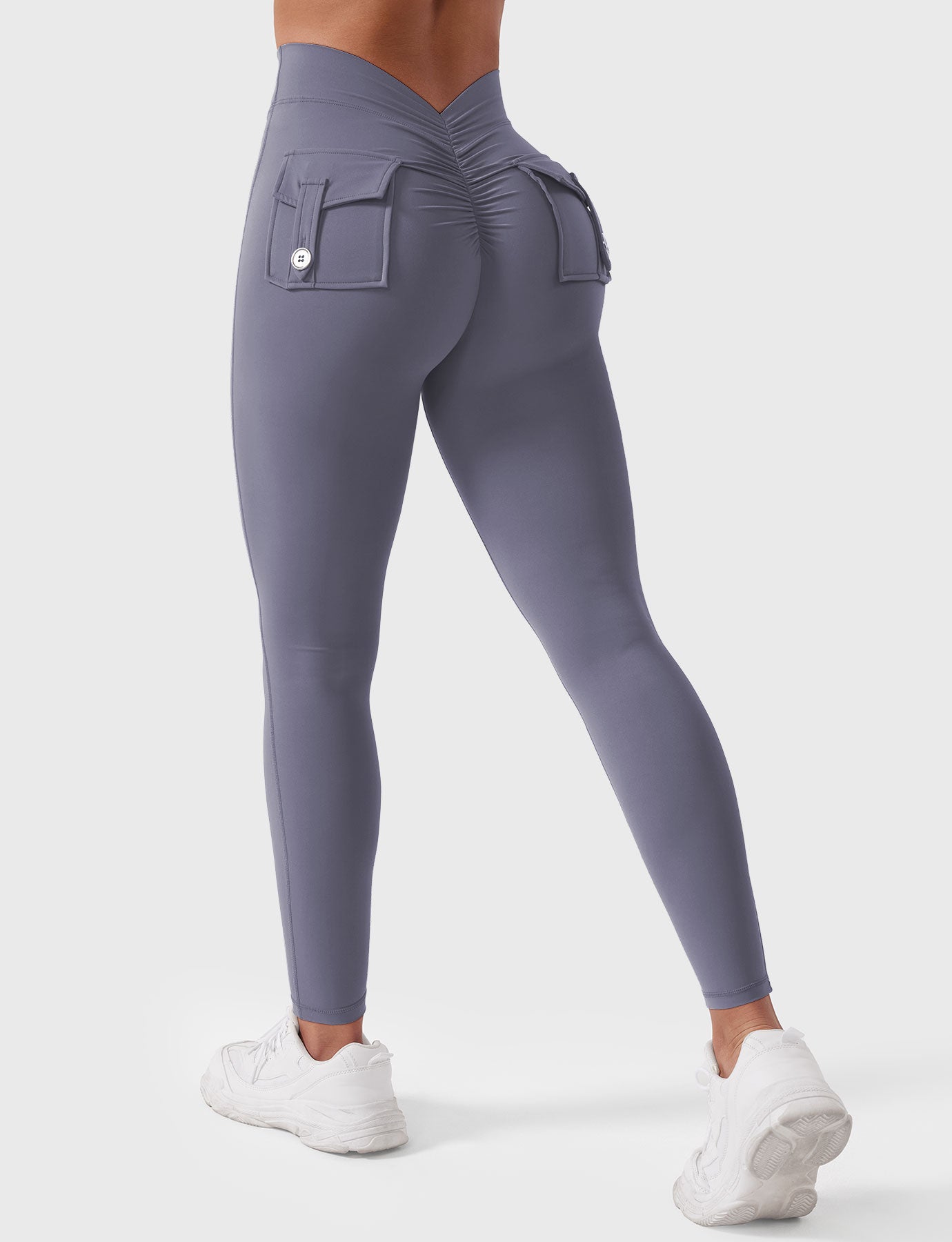 Tebeary V-Back Charm Leggings