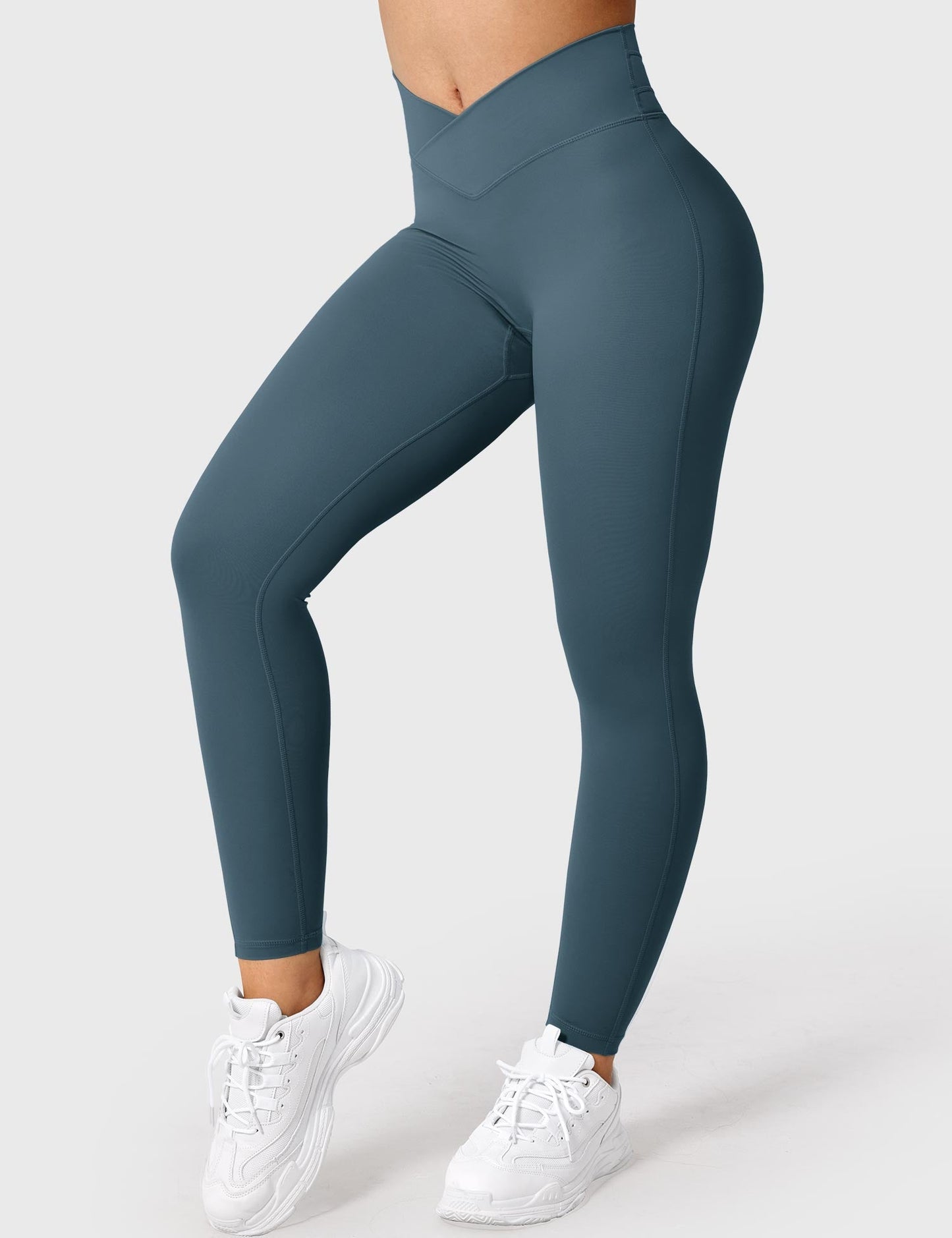 Tebeary V-waistband Workout Leggings
