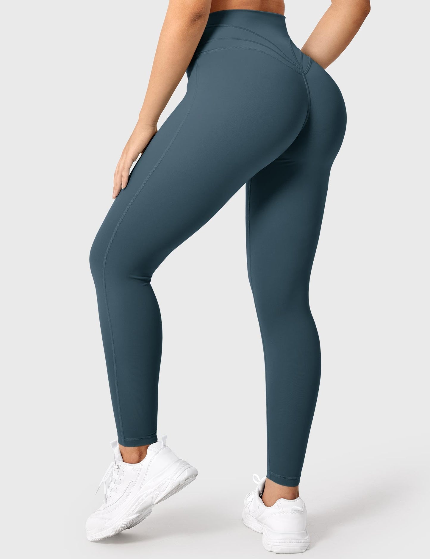 Tebeary V-waistband Workout Leggings