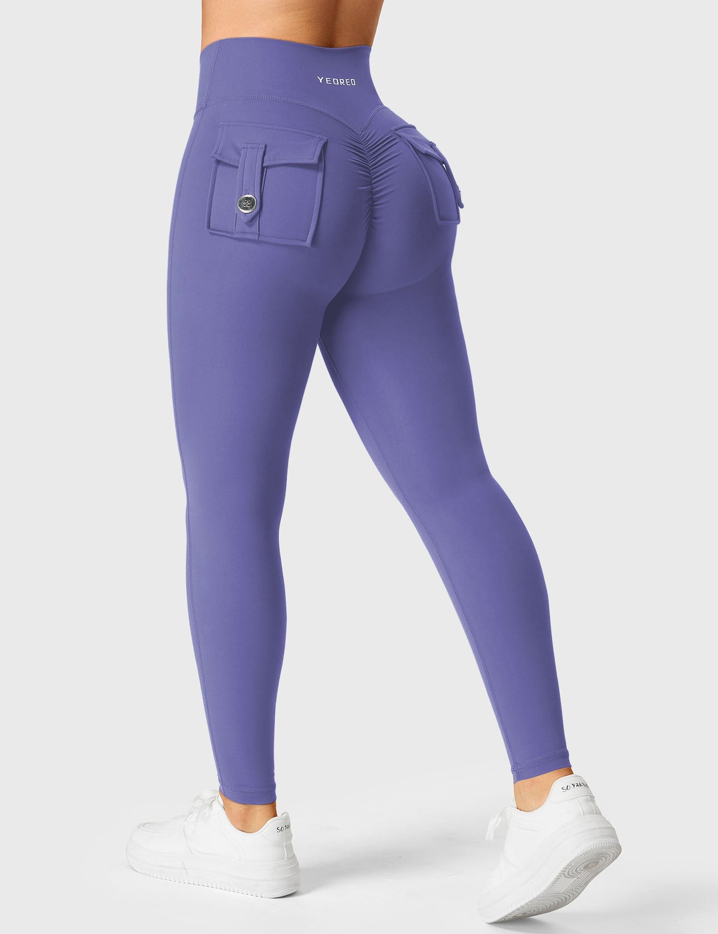 Tebeary V-waistband Charm Leggings