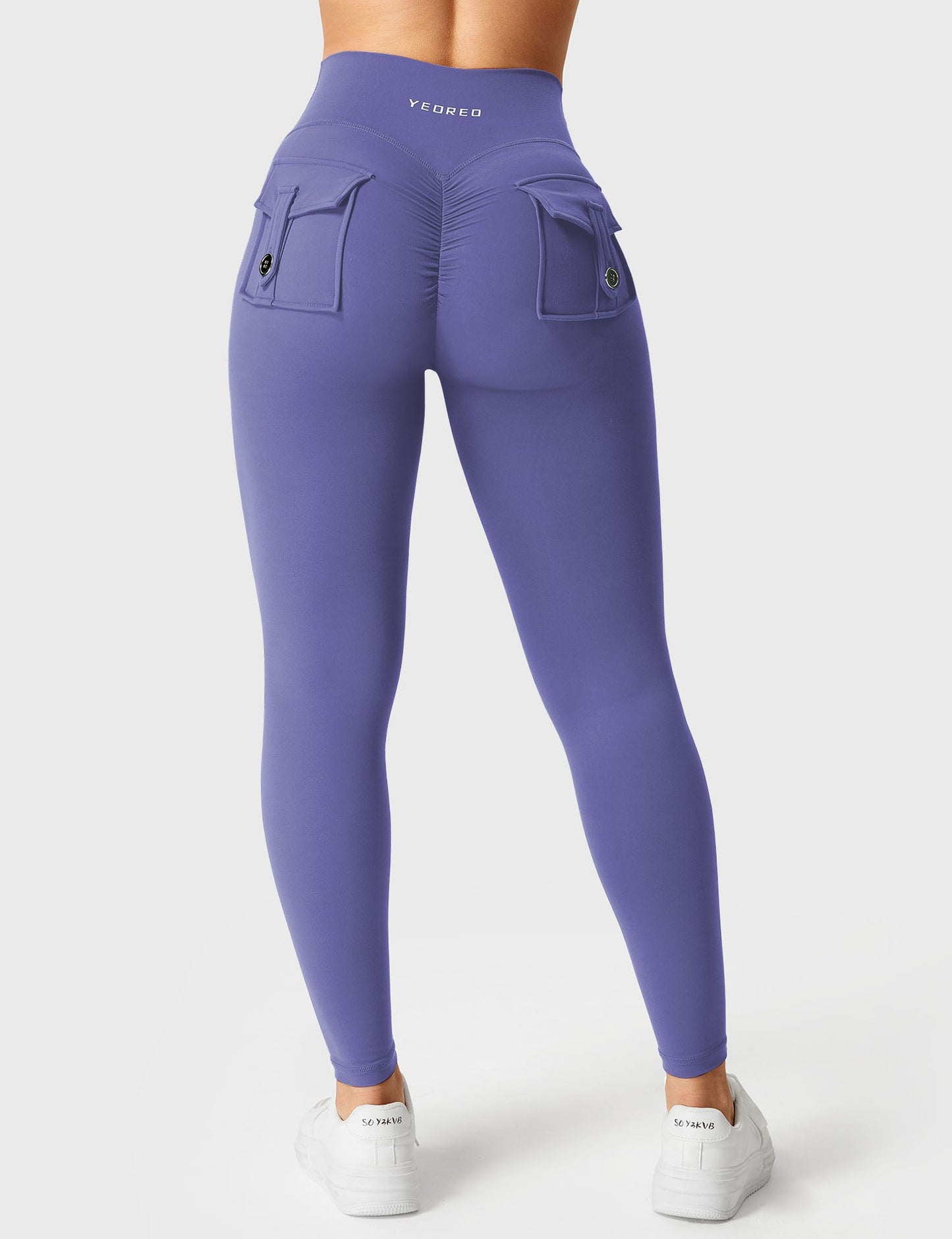 Tebeary V-waistband Charm Leggings