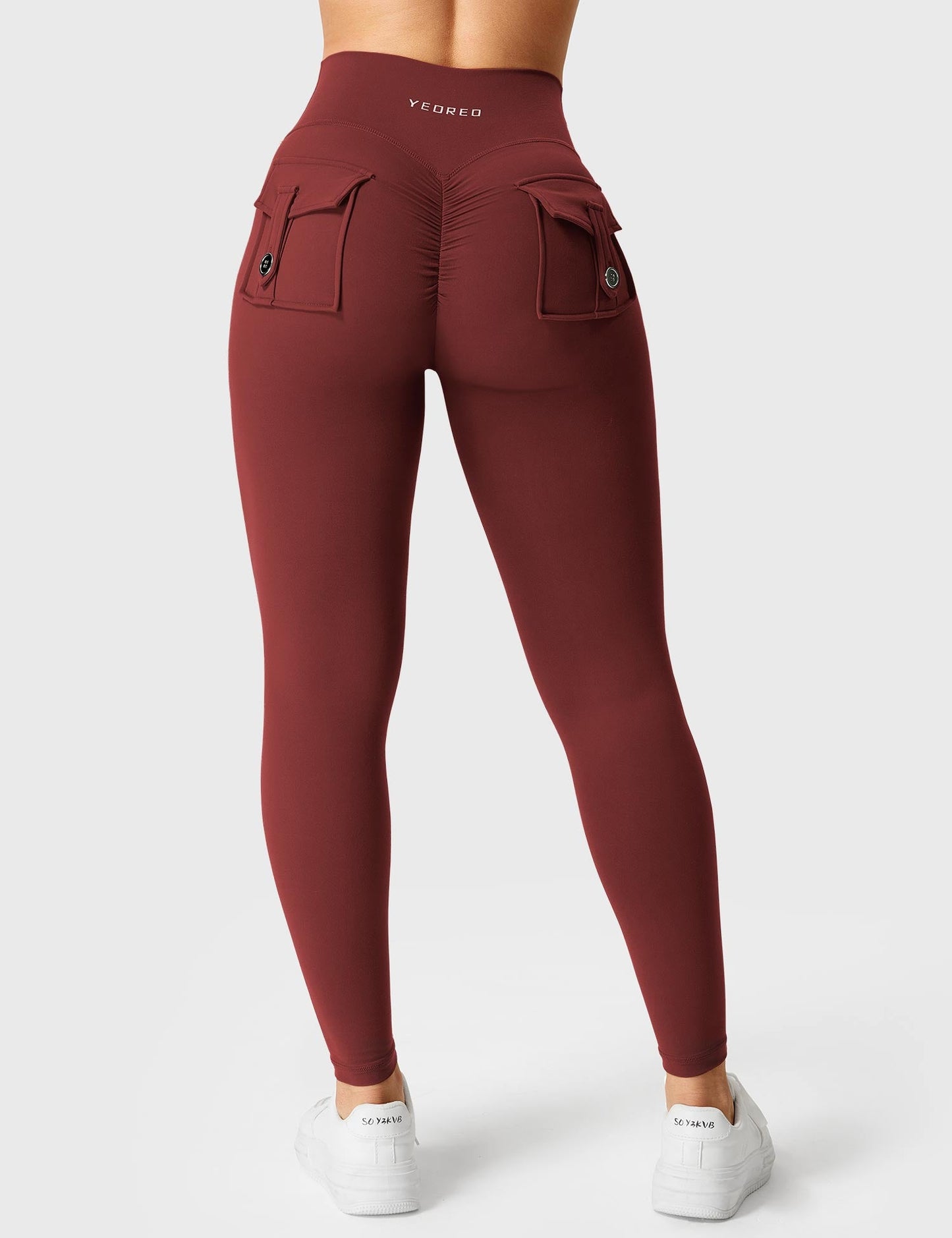 Tebeary V-waistband Charm Leggings