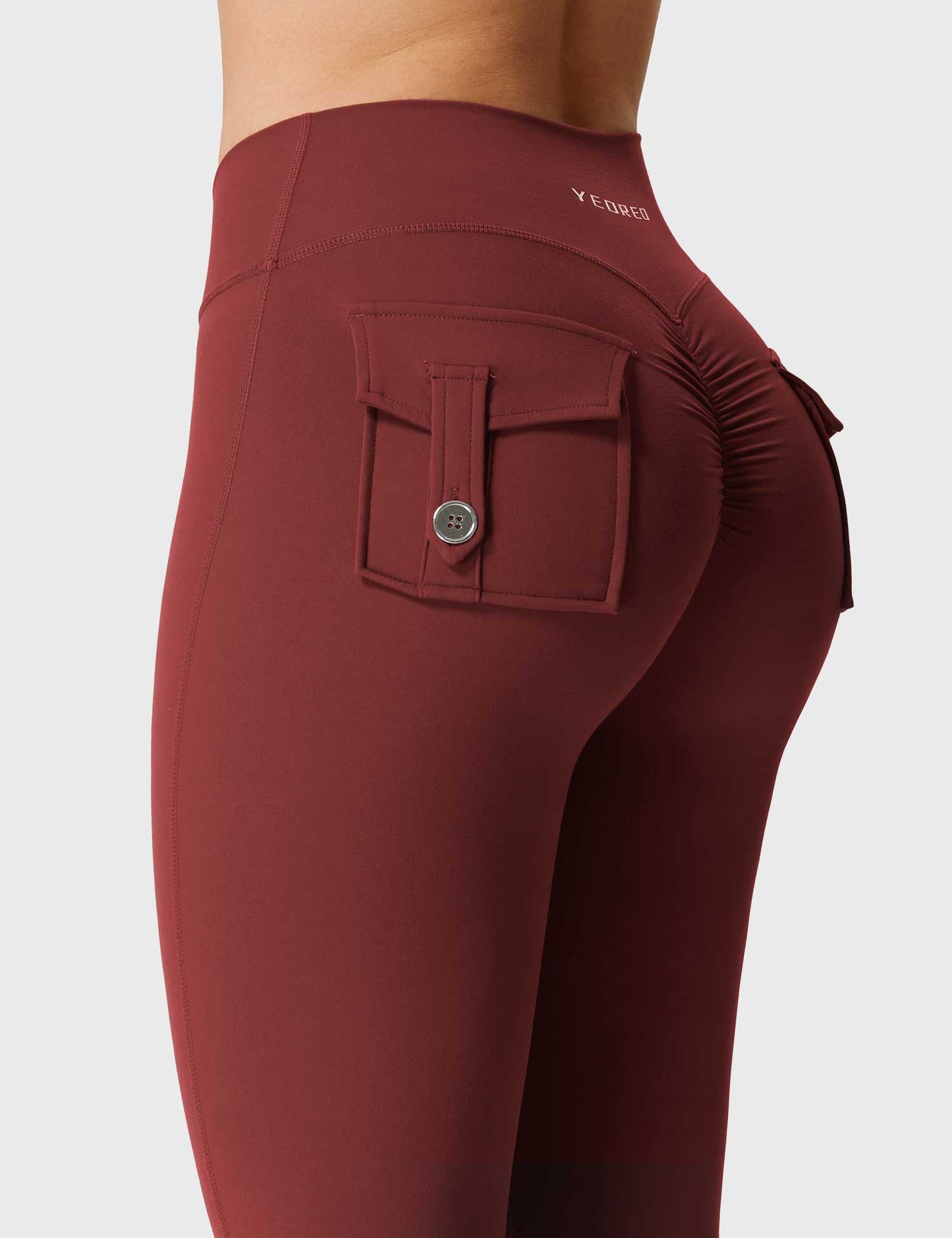 Tebeary V-waistband Charm Leggings