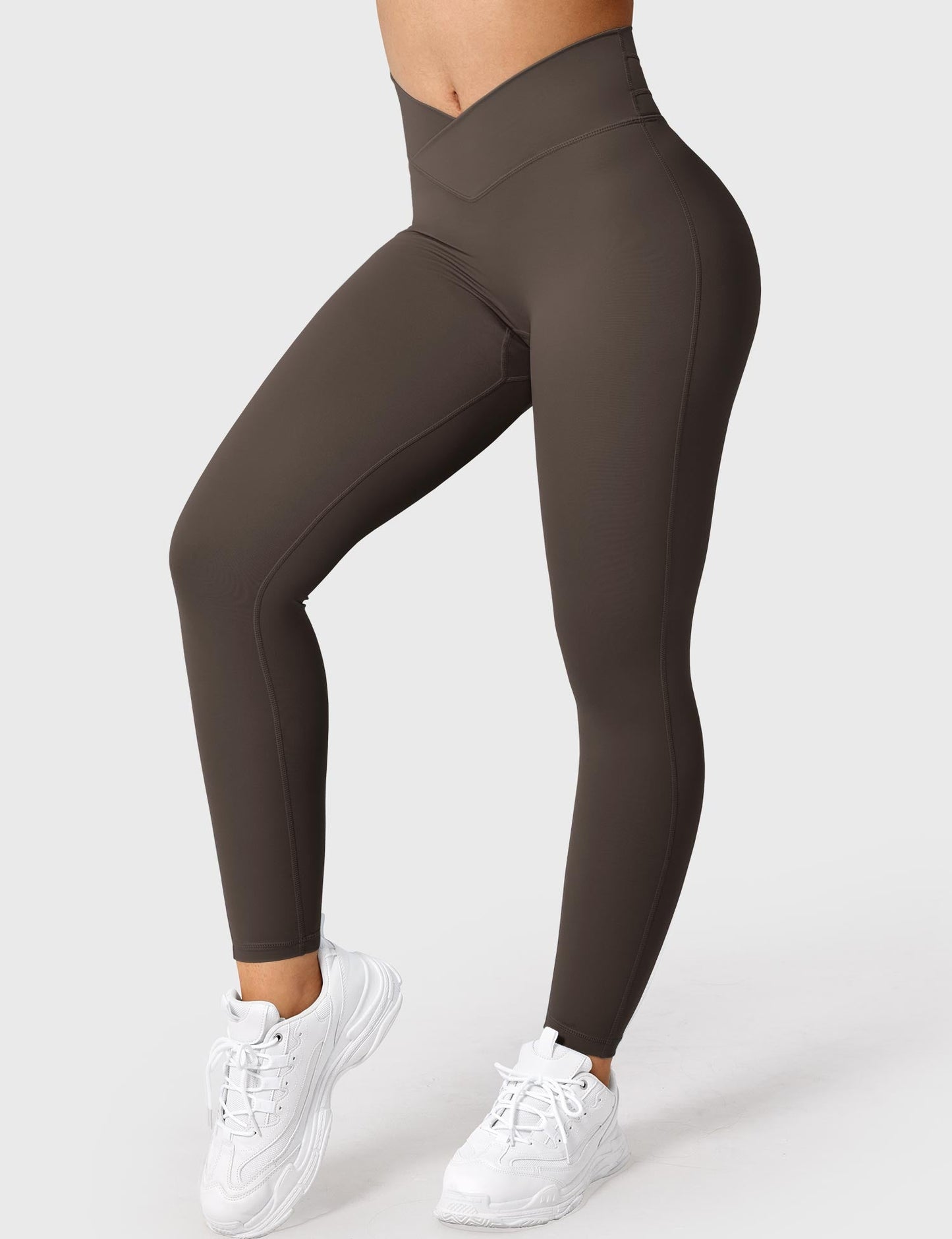 Tebeary V-waistband Workout Leggings