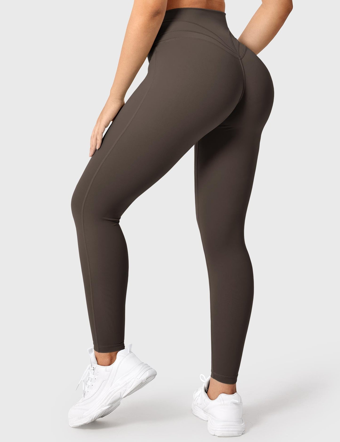 Tebeary V-waistband Workout Leggings