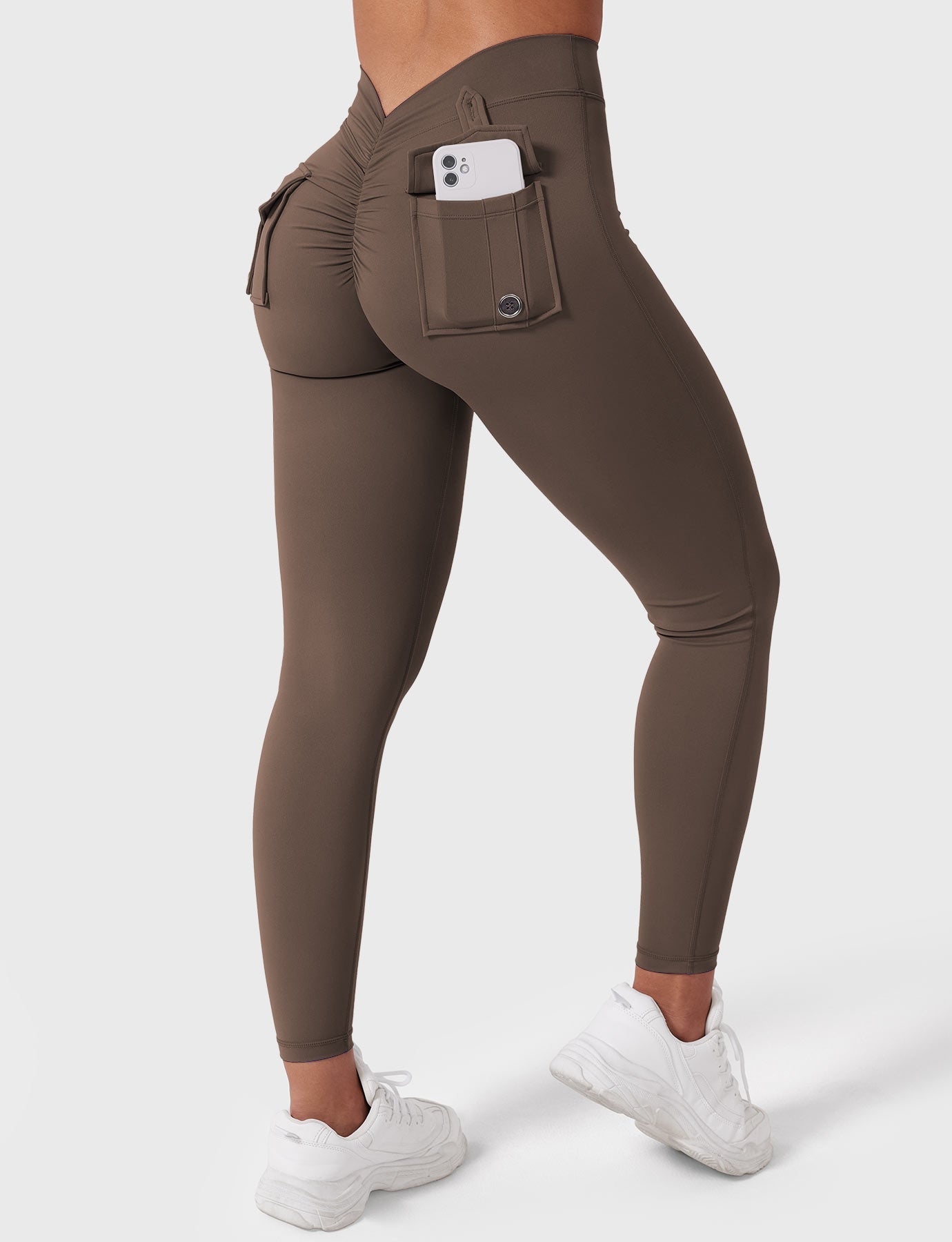 Tebeary V-Back Charm Leggings