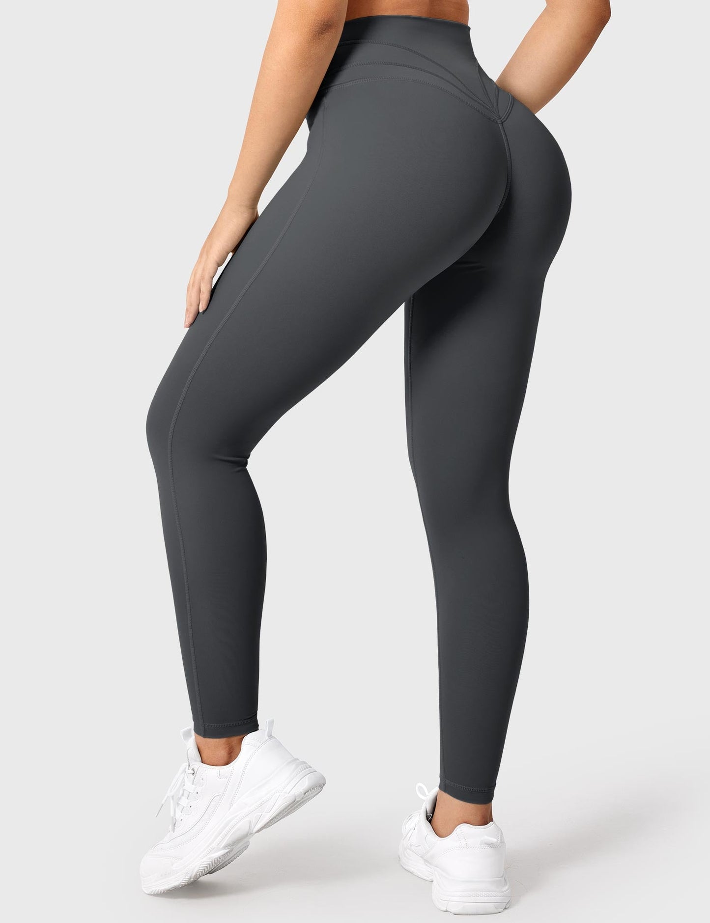 Tebeary V-waistband Workout Leggings