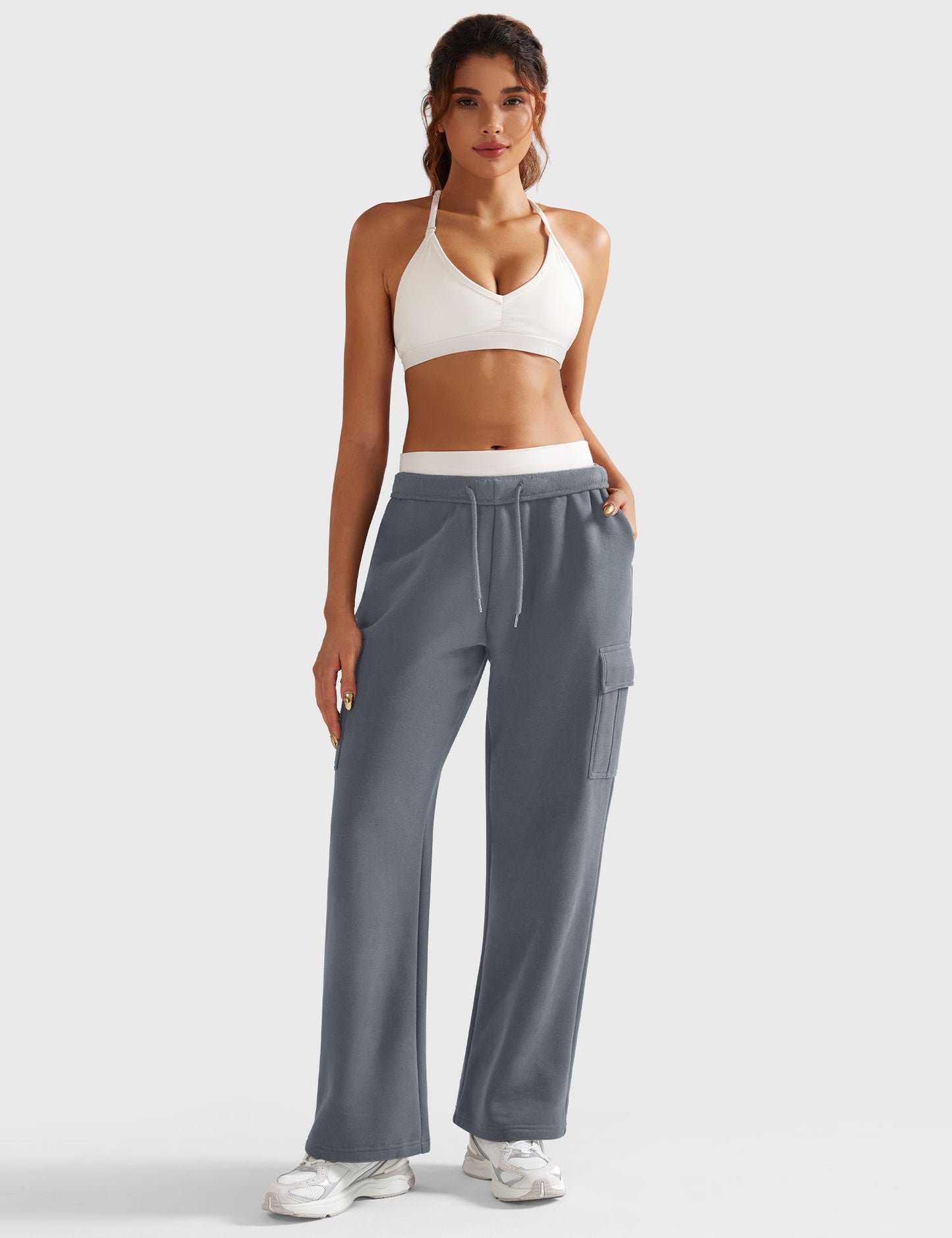 Tebeary Sesi Cargo Sweatpants