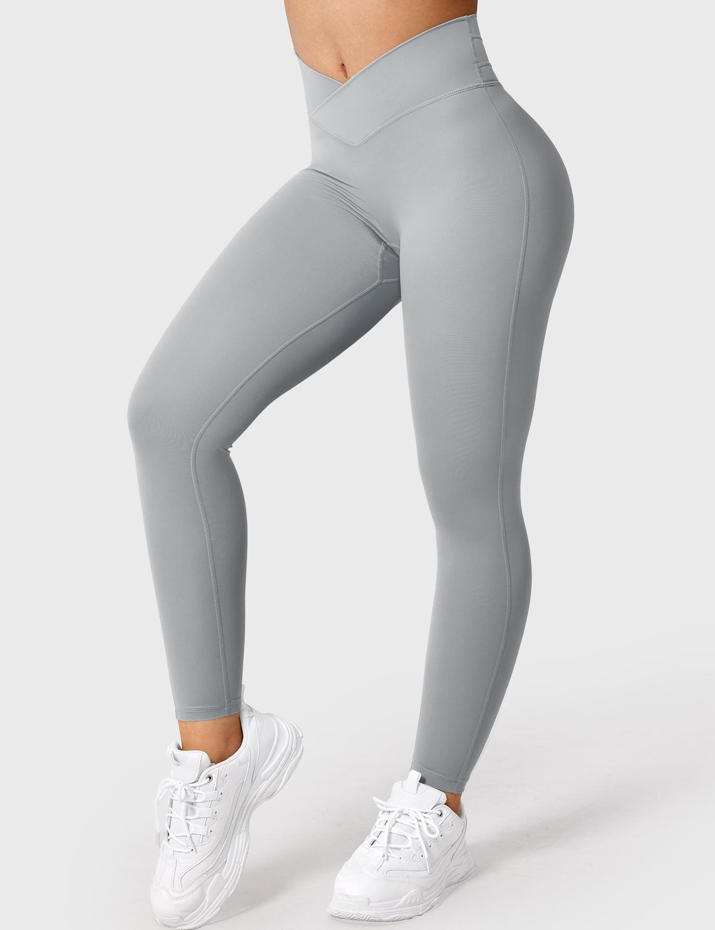 Tebeary V-waistband Workout Leggings