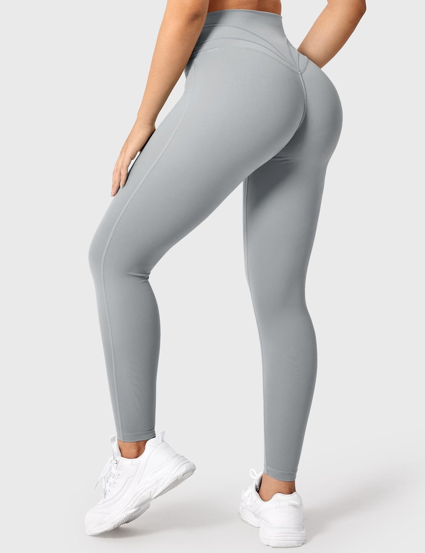 Tebeary V-waistband Workout Leggings
