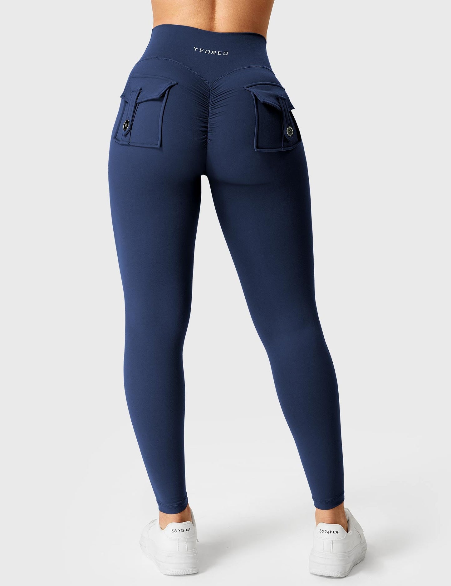 Tebeary V-waistband Charm Leggings