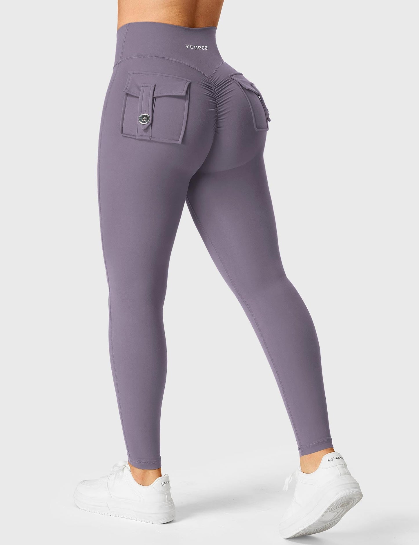 Tebeary V-waistband Charm Leggings