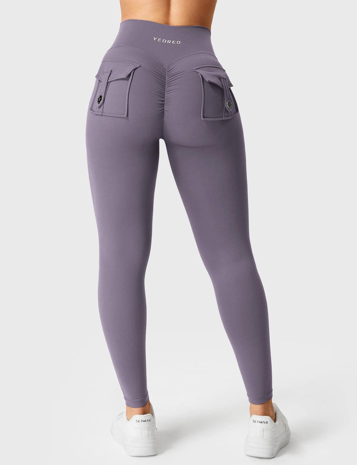 Tebeary V-waistband Charm Leggings