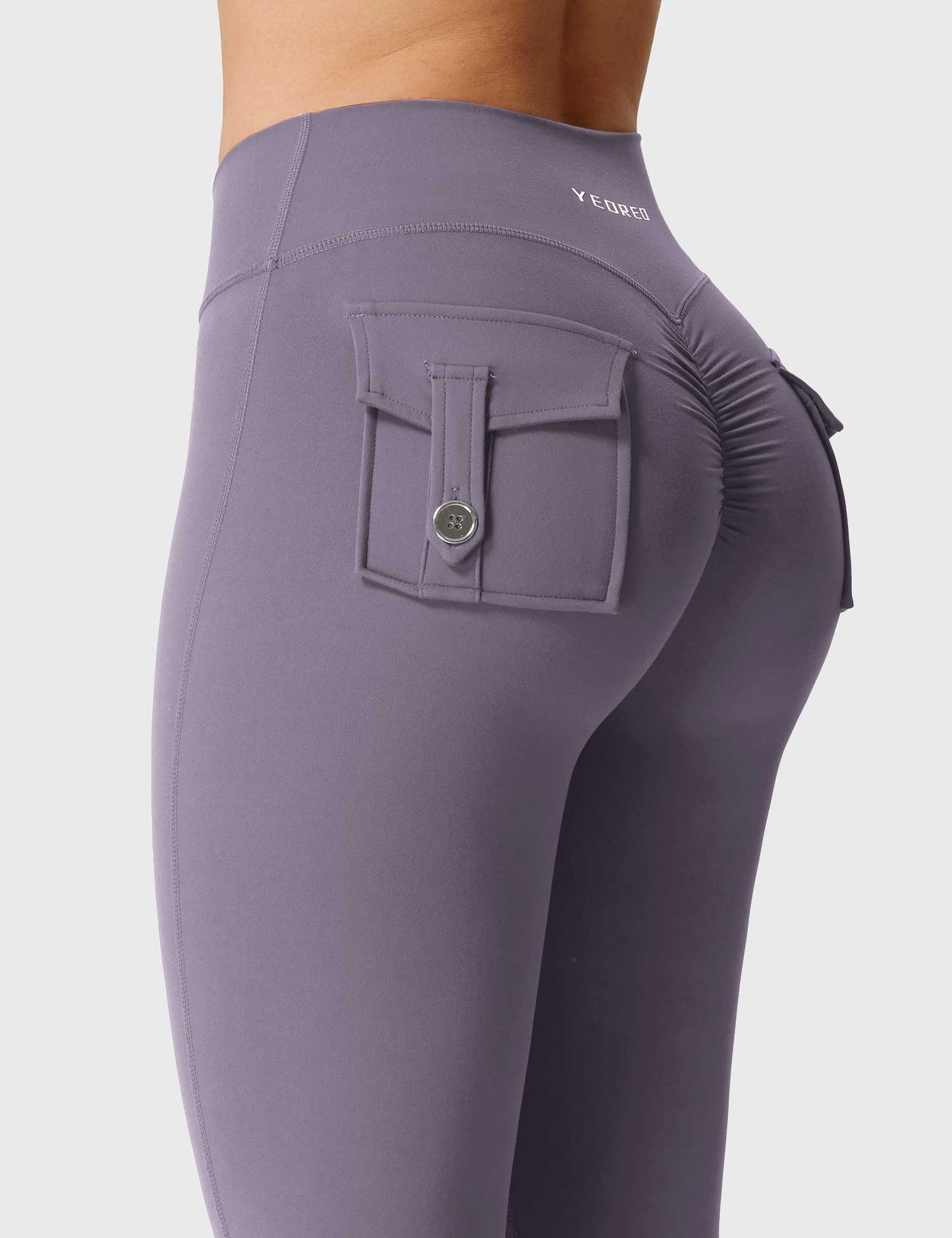 Tebeary V-waistband Charm Leggings