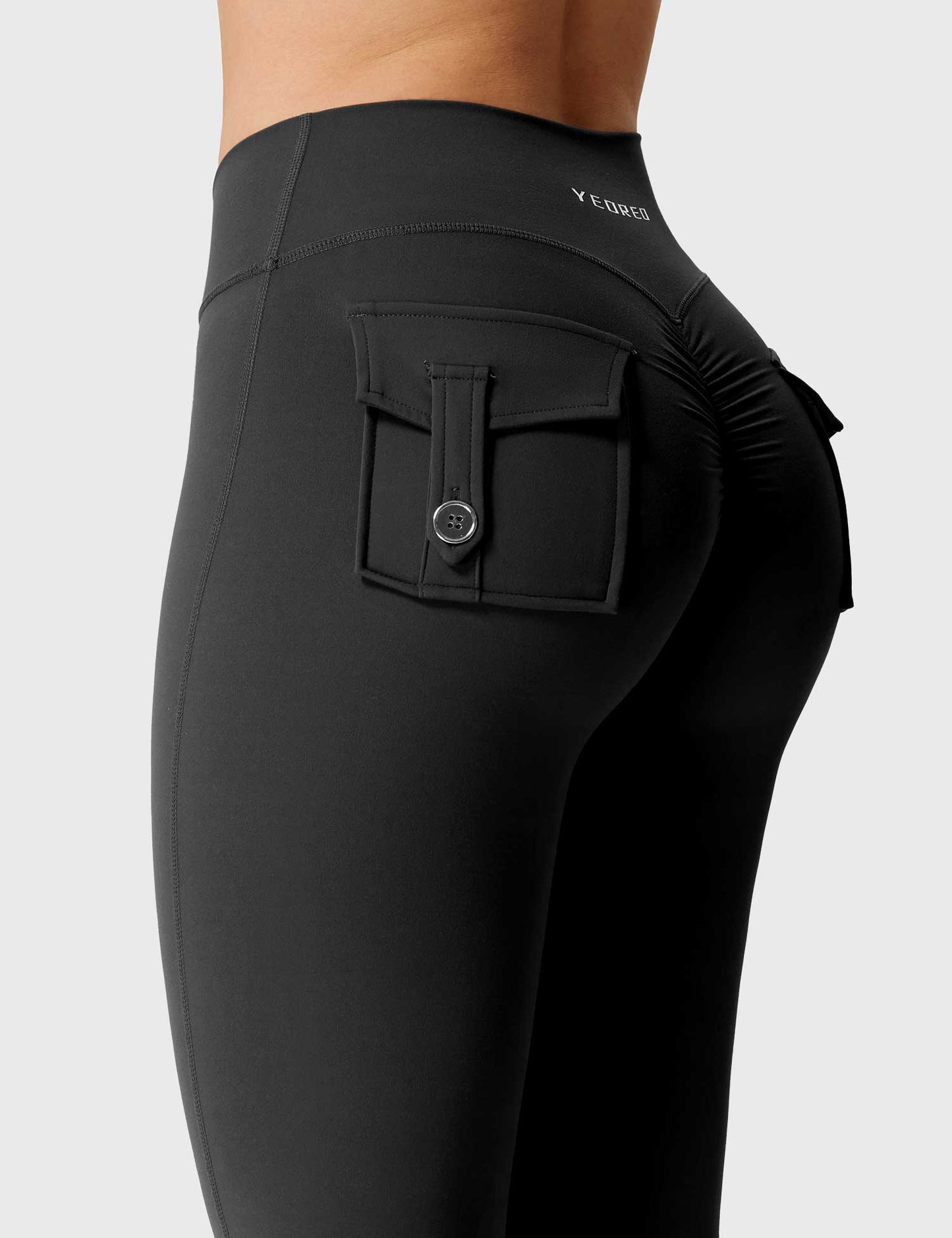 Tebeary V-waistband Charm Leggings