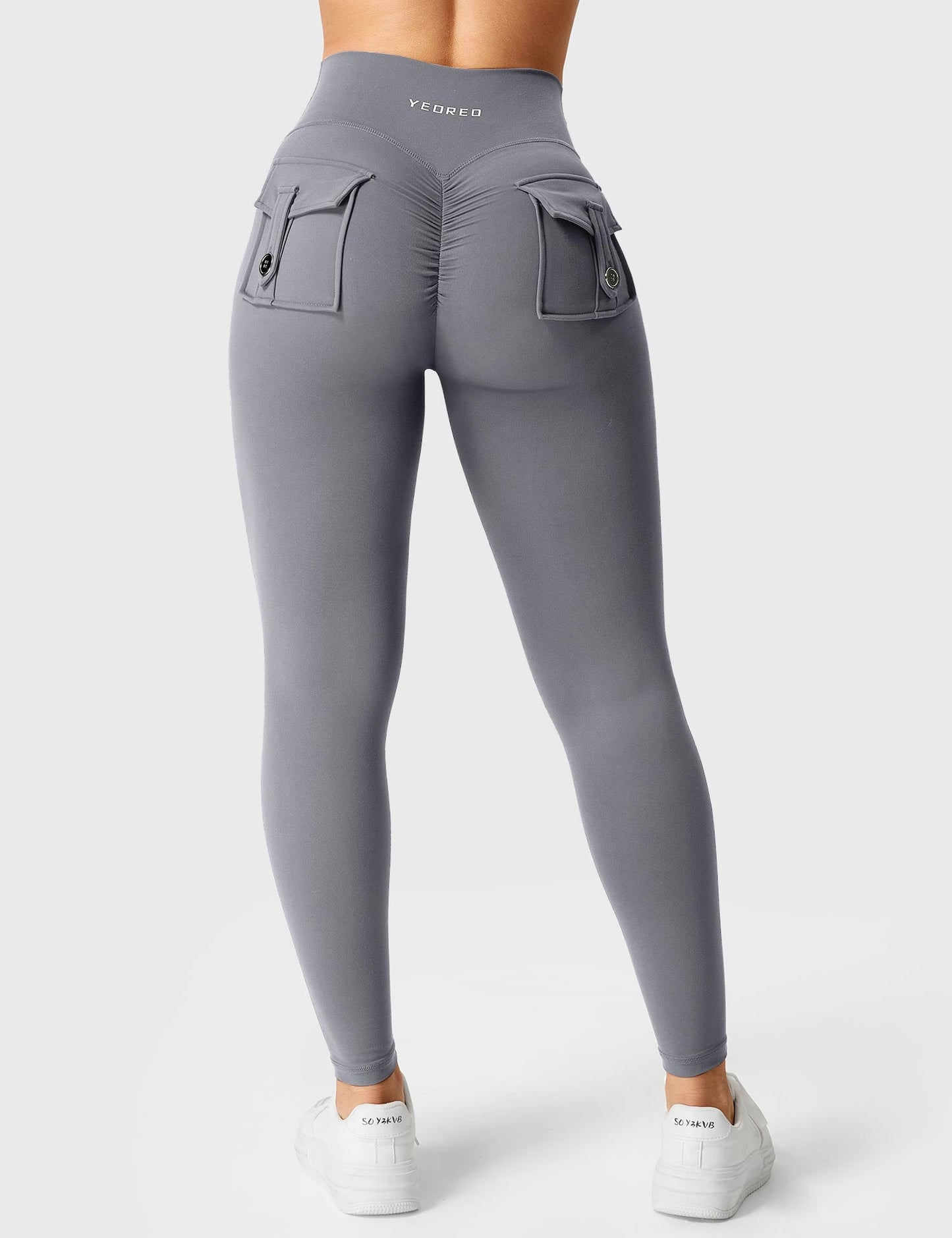 Tebeary V-waistband Charm Leggings