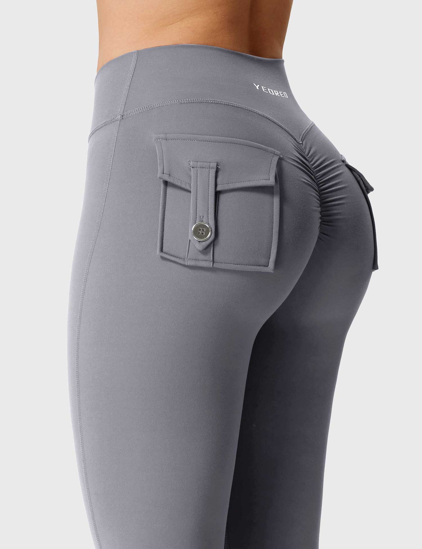 Tebeary V-waistband Charm Leggings