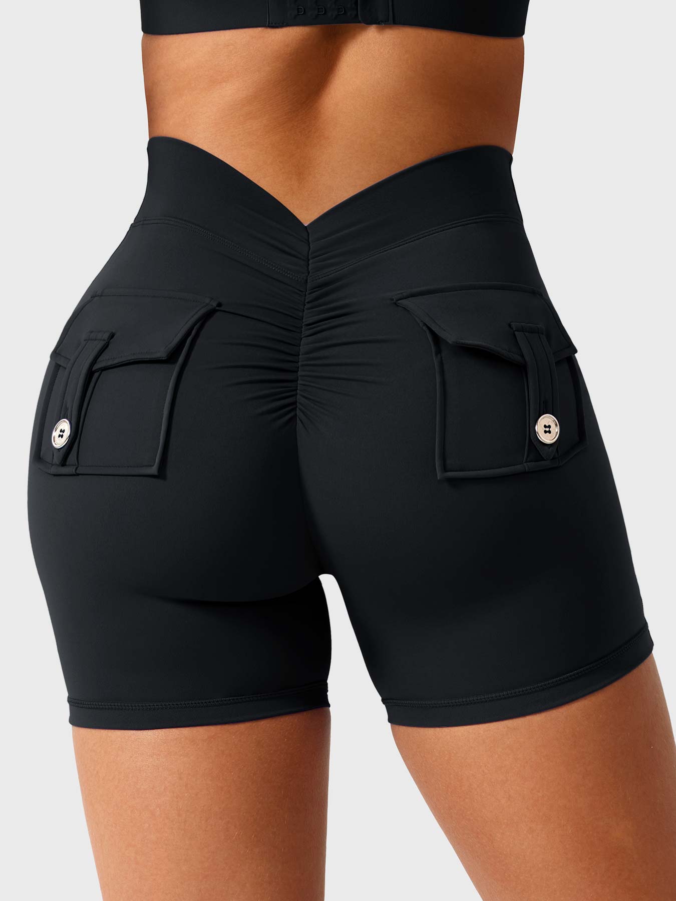 Tebeary V-Back Charm Shorts