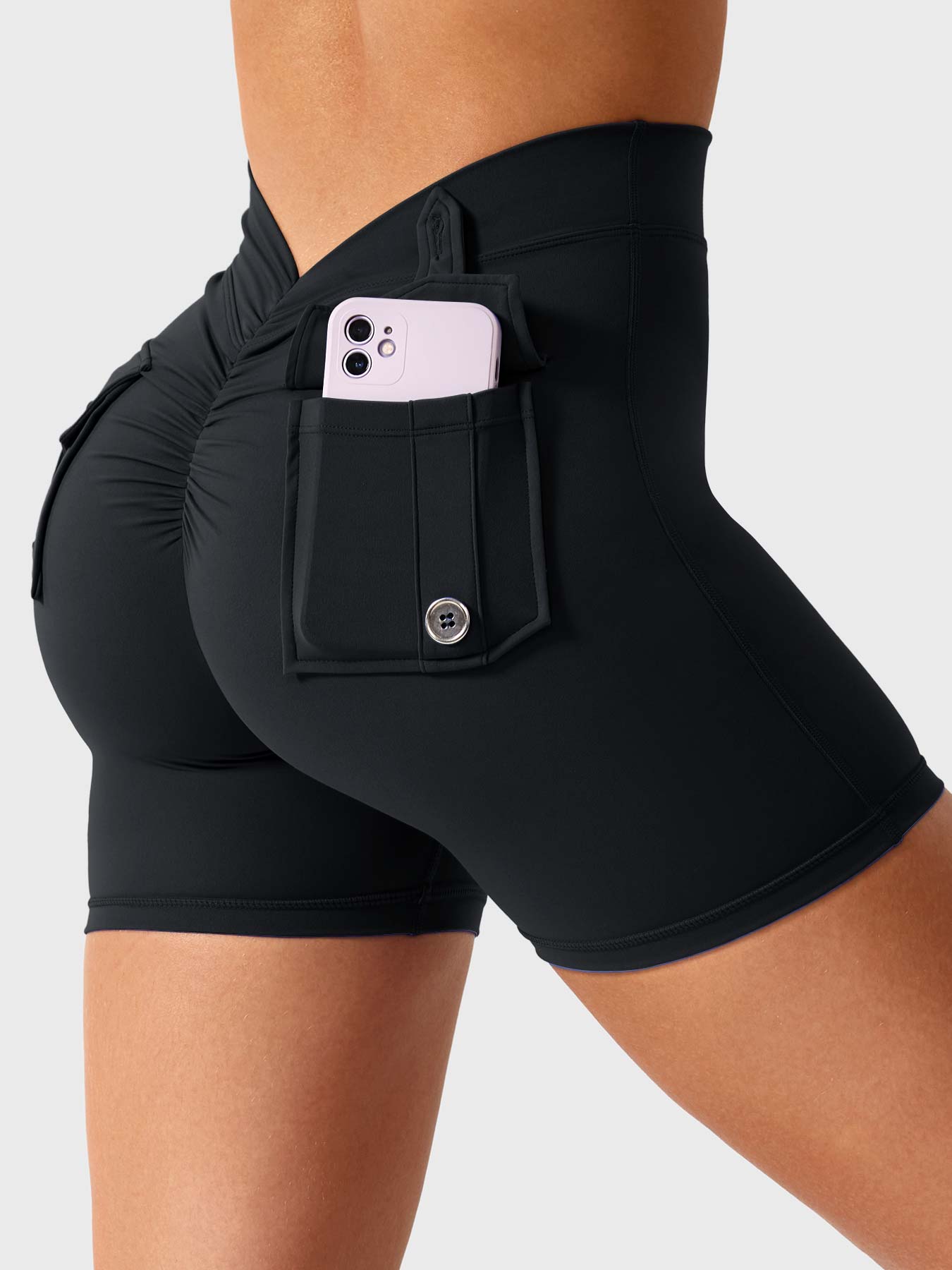 Tebeary V-Back Charm Shorts