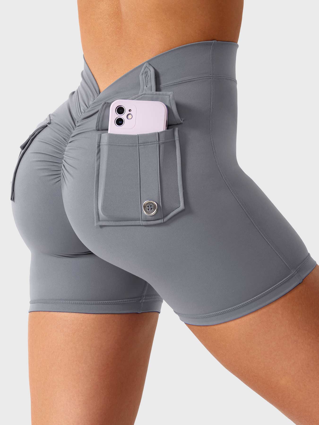 Tebeary V-Back Charm Shorts