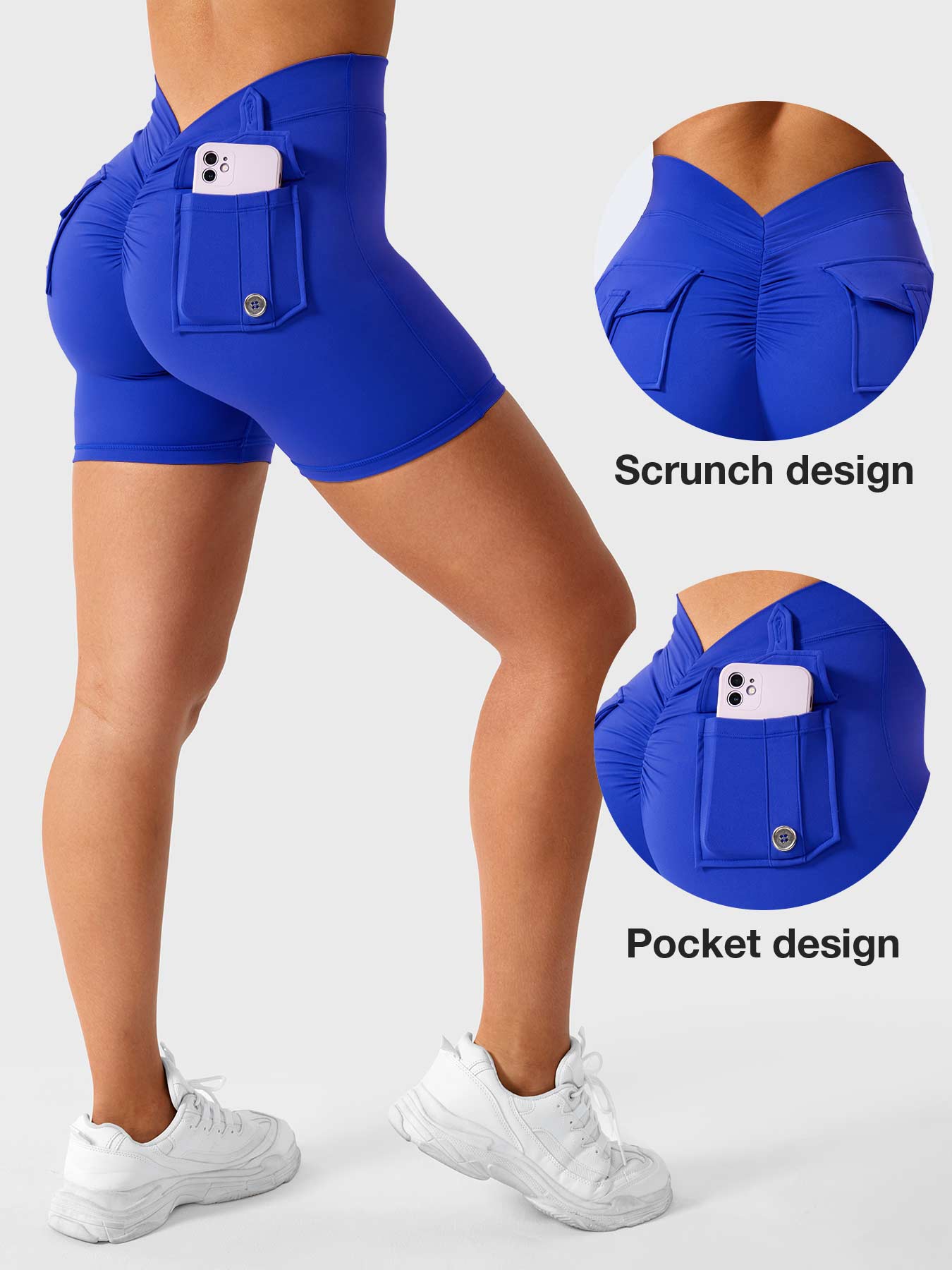 Tebeary V-Back Charm Shorts