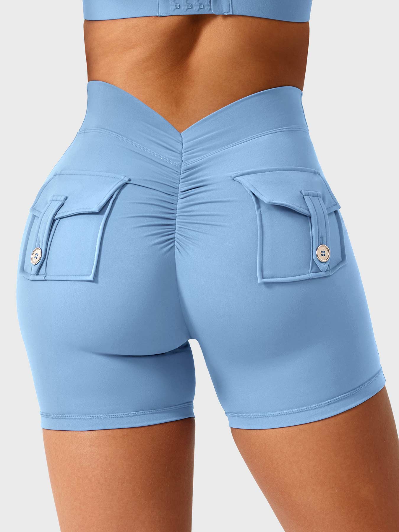 Tebeary V-Back Charm Shorts