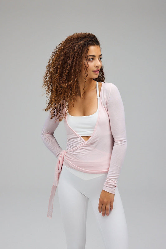 Pilates Wrap Blouse