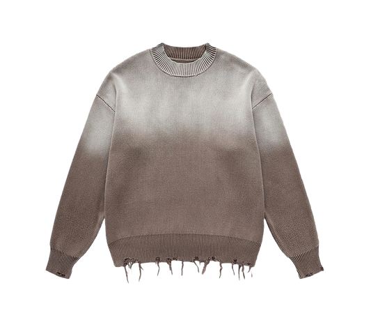 ELIONIS - DISTRESSED SWEATER