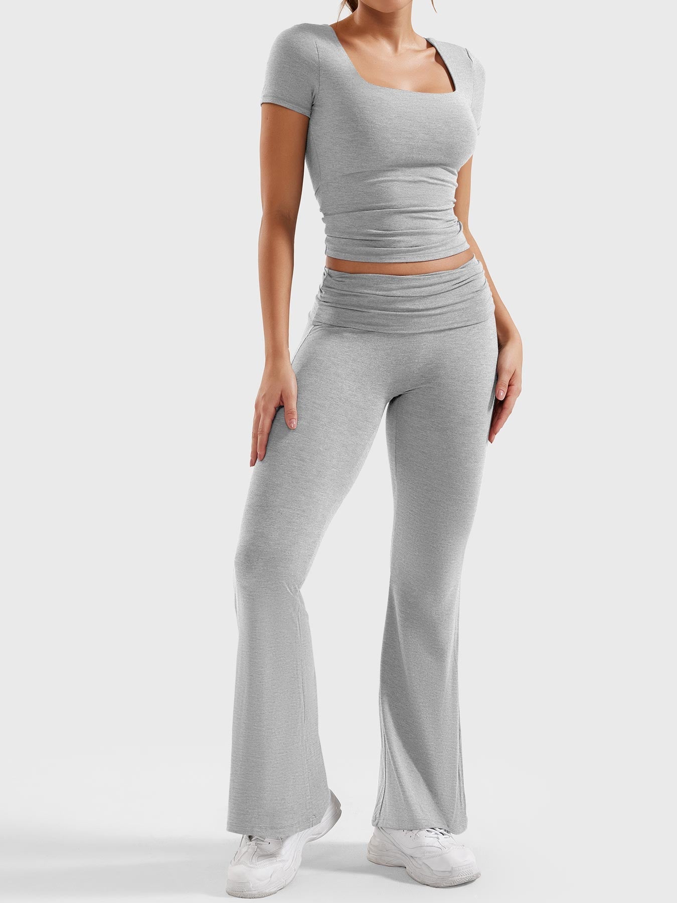 Tebeary Simo  Flare Legging Lounge Sets